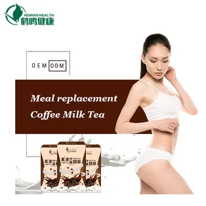 Healthy meal replacement powder private label slimming instant milk tea