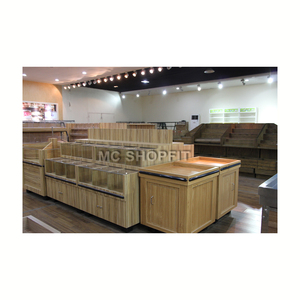 Heavy Duty hai mặt kim loại kệ trưng bày cho trái cây và rau cửa hàng tạp hóa cho Showcase đứng sử dụng - Product Image 2