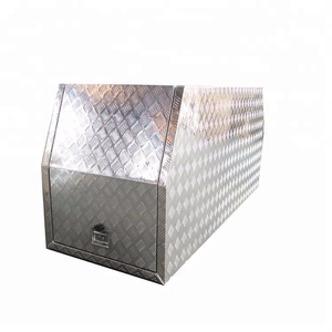 Remorque étanche Pick-Up De Rangement En Aluminium Aile de Mouette Camion Boîte À Outils Camion Auvent avec deux portes BH-C700 - Product Image 1