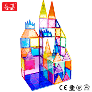 Playmager 48 unidades set: los imanes más fuertes, robusto, durable estupendo con color claro vivo azulejos - Product Image 4