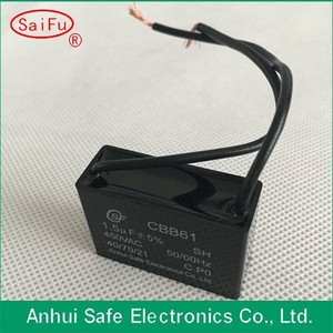 được thực hiện tại Trung Quốc mới chất lượng cao <span class=keywords><strong>bm</strong></span> <span class=keywords><strong>CBB61</strong></span> động cơ tụ điện sh p2 polypropylene tụ điện sử dụng cho fan hâm mộ - Product Image 2