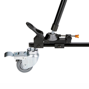 E-IMAGE EI-7003C Draagbare Lichtgewicht Verstelbare Statief Dolly Universele Camera Statief Dolly Met Vergrendeling Wielen - Product Image 4