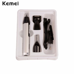 Kemei 6651 Recortadora Eléctrica de Vello Nasal <span class=keywords><strong>y</strong></span> de <span class=keywords><strong>Orejas</strong></span> <span class=keywords><strong>para</strong></span> Hombre, Indolora, <span class=keywords><strong>para</strong></span> Mujer, <span class=keywords><strong>para</strong></span> Recortar Patillas, Cejas <span class=keywords><strong>y</strong></span> Barba, Cortapelos <span class=keywords><strong>y</strong></span> Afeitadora - Product Image 4