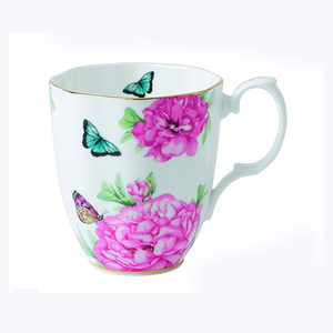 Taza <span class=keywords><strong>de</strong></span> cerámica <span class=keywords><strong>de</strong></span> Color chino antiguo, rosa, 1940 - Product Image 4