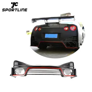 Carbon Fiber GTR R35 Khuếch Tán Phía Sau cho Nissa n