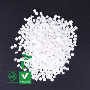 Pm002B Eco Recycled Virgin Corn Starch Resin Biodegradable Pla Plastic Resin Granules For Bag