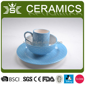 <span class=keywords><strong>Service</strong></span> <span class=keywords><strong>de</strong></span> <span class=keywords><strong>table</strong></span> en céramique à motifs scéniques personnalisés, ensembles d'assiettes en <span class=keywords><strong>porcelaine</strong></span>, vaisselle - Product Image 2