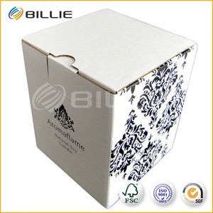 Fiable Suppler cajas para velas blanco reciclado - Product Image 1