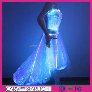 Nueva luminoso vestido de baile light up <span class=keywords><strong>prom</strong></span> vestidos de bola del vestido de noche - Product Image 3
