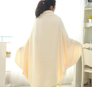 San hô fleece áo choàng chăn sản xuất tại trung quốc ấm áp thoải mái siêu mềm 100% polyestre - Product Image 1