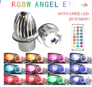 2016 Sıcak satış rgb led işaretleyici e61 rgb renk melek gözler Bmw E39 E87 E60 E61 E63 E65 E66 E64 E83 E53