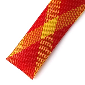 30mm PET Braided Flexible <strong>Cable</strong> Sleeve Red/Yellow <strong>Cable</strong> <strong>Hider</strong> - Product Image 1