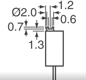 Chip <span class=keywords><strong>IC</strong></span> <span class=keywords><strong>Resistor</strong></span> Variabel PV36W504C01B00 Pemangkas 500K OHM 0.5W PC PIN TOP Stock dengan Garansi 365 Hari - Product Image 4