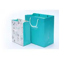 Custom print shopper pergament papier tasche für kleider
