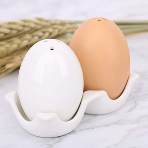 Agitatori di sale e pepe <span class=keywords><strong>in</strong></span> <span class=keywords><strong>ceramica</strong></span>, agitatore di pepe di sale a forma di uovo <span class=keywords><strong>in</strong></span> <span class=keywords><strong>ceramica</strong></span> a forma di uovo di erbe e spezie - Product Image 4