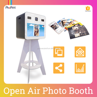 Kiosque Cabine Photo de Mariage Tout-en-un du Fournisseur Chinois avec Logiciel Selfie Instagram, Imprimante et Appareil Photo