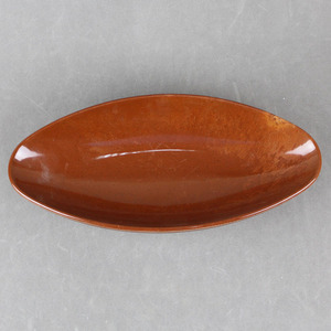 Buena calidad de forma oval plato de <span class=keywords><strong>pescado</strong></span> placas de la cena - Product Image 3
