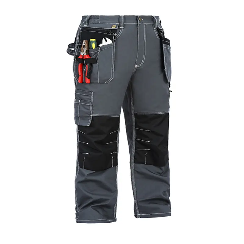 2023 high quality Multi-duty tooling trousers casual loose carrying tool flying pocket durable wear work clothes