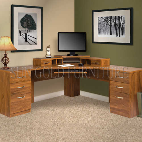 China Guangdong Manufacturer L Shape Office Desk Modern Manager Office Table