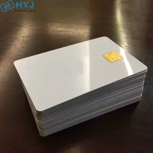 带hico磁条的空白智能卡Pvc Rfid IC芯片卡