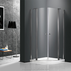 Piedra Artificial bandeja 3 panel pivote <span class=keywords><strong>ducha</strong></span> corredera puerta de cristal con <span class=keywords><strong>accesorios</strong></span> - Product Image 1