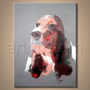 dernière conception belle <span class=keywords><strong>peinture</strong></span> <span class=keywords><strong>chien</strong></span> pour la décoration - Product Image 1