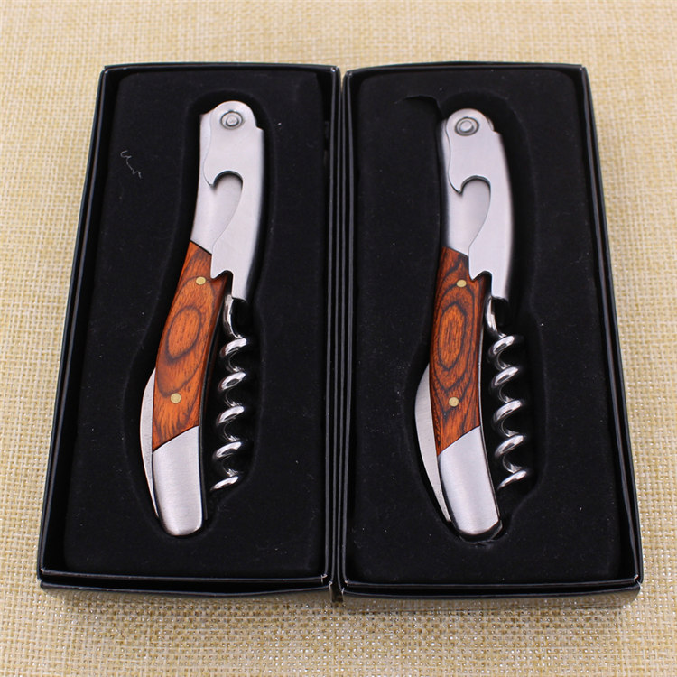 Оптовая продажа, чистый нож Гиппокампа, штопор, открывалка для бутылок красного вина с пользовательским логотипом