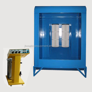 دليل ماكينة طلاء بالمسحوق نظام مع مسحوق طلاء حجيرة رش + محمول بشاشة لمسية بندقية - Product Image 2