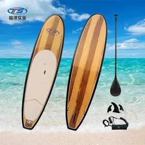 ไม้กำไรไฟเบอร์กลาสSUP Paddle Boarding Paddle Surfboard