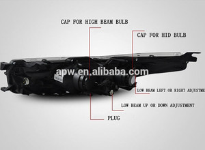 2014 LED Toyota Corolla Altis faro con luz corriente diurna DRL - Product Image 6