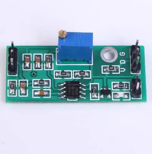 LM393 Comparatore di Tensione Modulo di Forma D'onda del Segnale Regolabile Ad Alto Livello Basso/Unità di Carico A Doppio Canale 4.5-28 V di Alta modulo di tensione