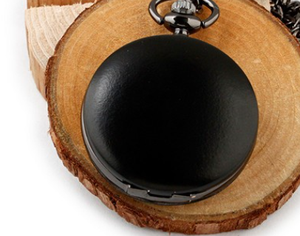 بندقية سوداء أحدث نمط الصين بالجملة المنتجات عبر الإنترنت العصرية عالية الجودة ساعات الجيب - Product Image 6