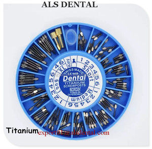 Als Tandheelkundige Implantaatmateriaal Roestvrijstalen Schroefpaal/Tandconische Schroefpaal 120 Stks/doos - Product Image 2