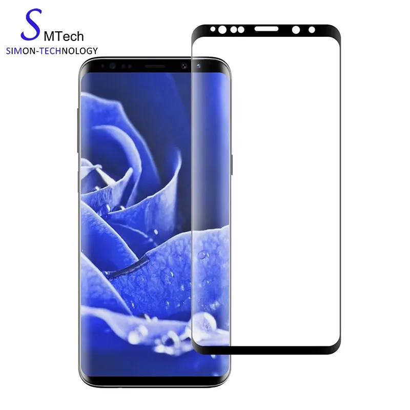 3D Full Cover Tempered Glass for Samsung Galaxy S8 Tempered Glass Screen Protector