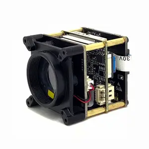 Color Night Vision IMX385 IP Camera Module Board Camera Support Motorized Zoom Auto IRIS Lens TF/Micro SD Card SIP-E385DMT