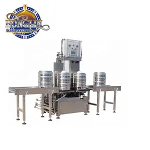 Machine de lavage et remplissage automatique de fût, lavage et remplissage de bouteilles de bière