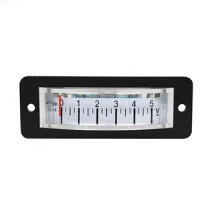 CE zertifikat BP-15 DC5V analog panel thin hochkant VU meter spannung display meter