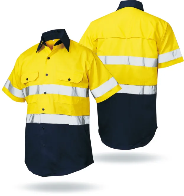 Chemise de travail réfléchissante pour hommes, salopette personnalisée, tenue de sécurité, respirante, collection 2020