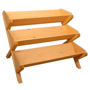 Jardinière surélevée en <span class=keywords><strong>bois</strong></span> de cèdre naturel à 3 niveaux en cascade, jardinière surélevée pour tracteur de jardin - Product Image 5