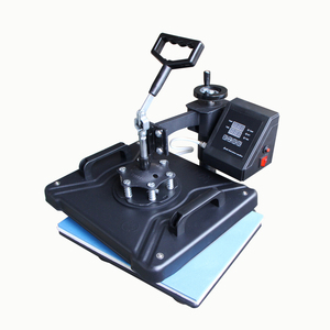 8 1 콤보 12X15 인치 다기능 승화 데스크탑 철 야구 디지털 스윙 어웨이 열 프레스 기계 - Product Image 2