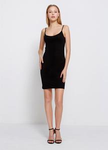 Summer Wholesale <strong>Women</strong> High Quality Modal Knitted <strong>Sleeveless</strong> Sexy Strap <strong>Dress</strong> - Product Image 2