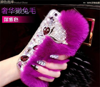 Le plus récent luxe Bling chaud doux castor lapin fourrure cheveux coques de téléphone pour iPhone 14 13 12 Pro Max 11 Xr 7 8 Plus
