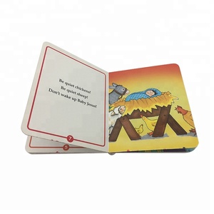 Professional Factory Custom Children Education Story <strong>Bible</strong> Board Book Printing
