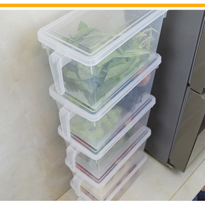 Apilable cajones <span class=keywords><strong>ordenacion</strong></span> <span class=keywords><strong>cajas</strong></span> plasticas transparente para almacenaje con tapa - Product Image 6