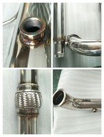 Fabbrica TWC 304 In acciaio inox downpipe di scarico per SAAB 900/9-3