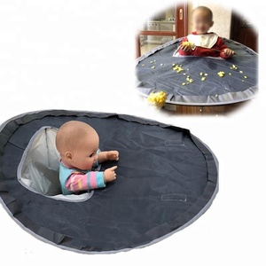 Infantil impermeable trona alimentos Splash derrame Pad mantel silla alta de bebé alimentación cena Mats cubierta - Product Image 2