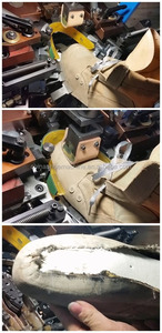 9 Princers automáticamente óptima funcionamiento de la máquina del zapato Toe duradera zapato que hace la máquina - Product Image 2
