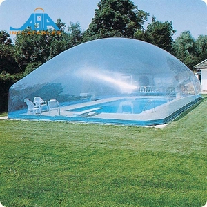 <span class=keywords><strong>Abri</strong></span> de <span class=keywords><strong>piscine</strong></span> gonflable Transparent, plafond couvert/couverture de piscines gonflables usine - Product Image 2