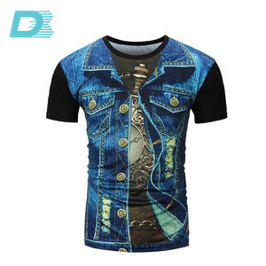 Sublimación del calor al aire libre correr transpirable camiseta de secado rápido - Product Image 3