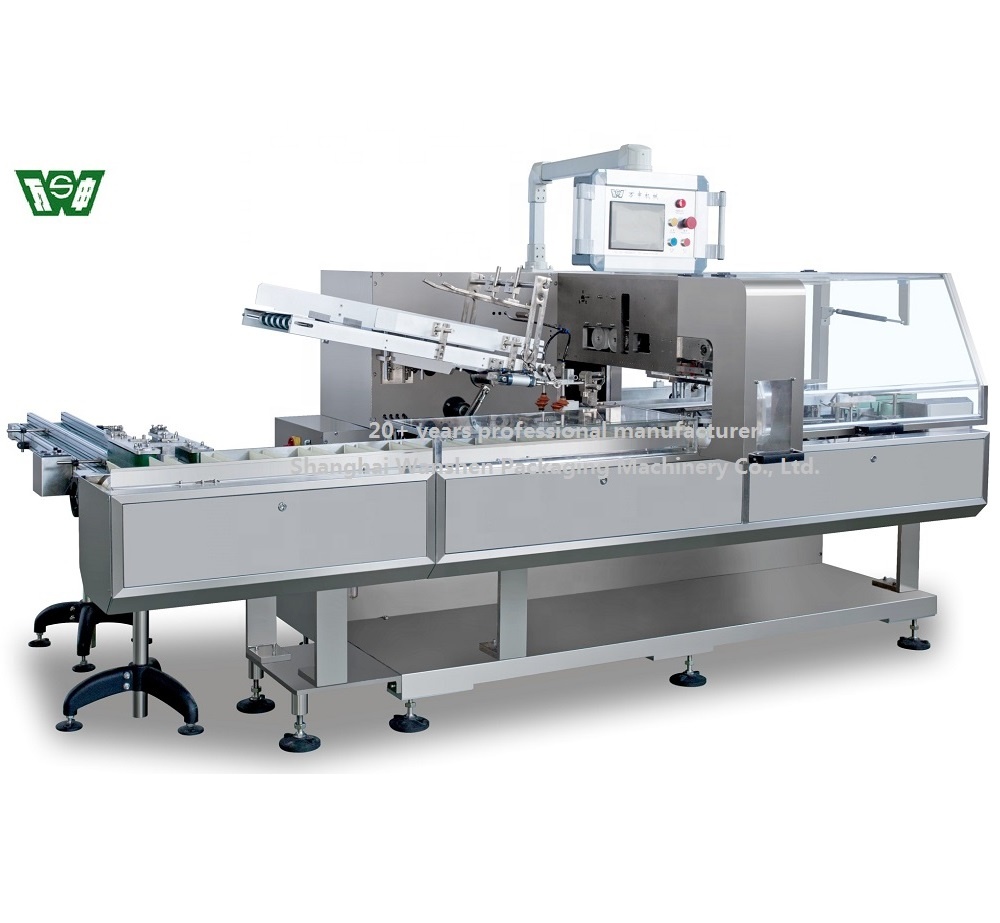 Cartoning Box Packaging Machine for Sachet From Shanghai Factory, Sachet Cartoner